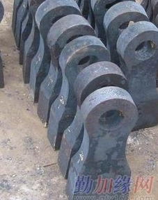 河北细碎机锤头与破碎机锤头的特性与应用